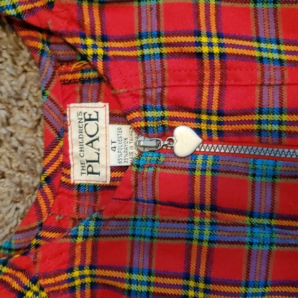 Children's Place Plaid Dress - Picture 2 of 6